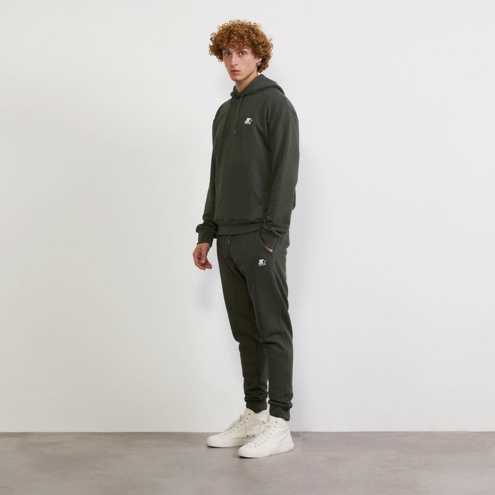 Pantaloni da uomo Iconic con ricamo VERDE MILITARE 5/5