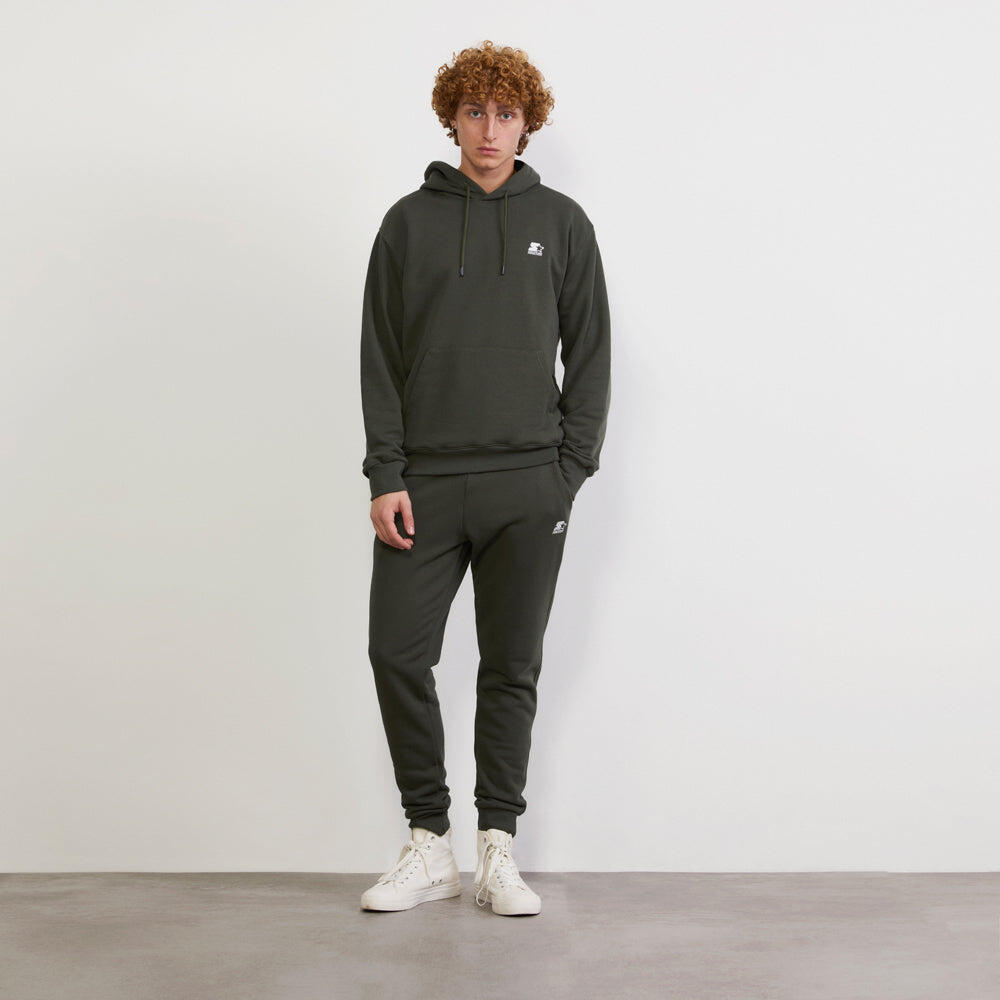 Pantaloni da uomo Iconic con ricamo VERDE MILITARE 4/5