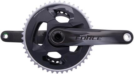 SRAM Force AXS 2x Kurbelgarnitur DUB 46/33 172.5 mm Schwarz Gloss