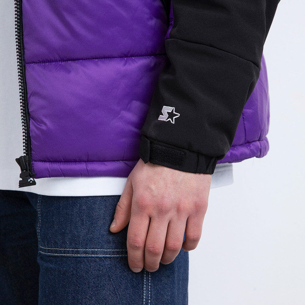 Giubbotto bicolore Iconic NERO/VIOLA 7/7