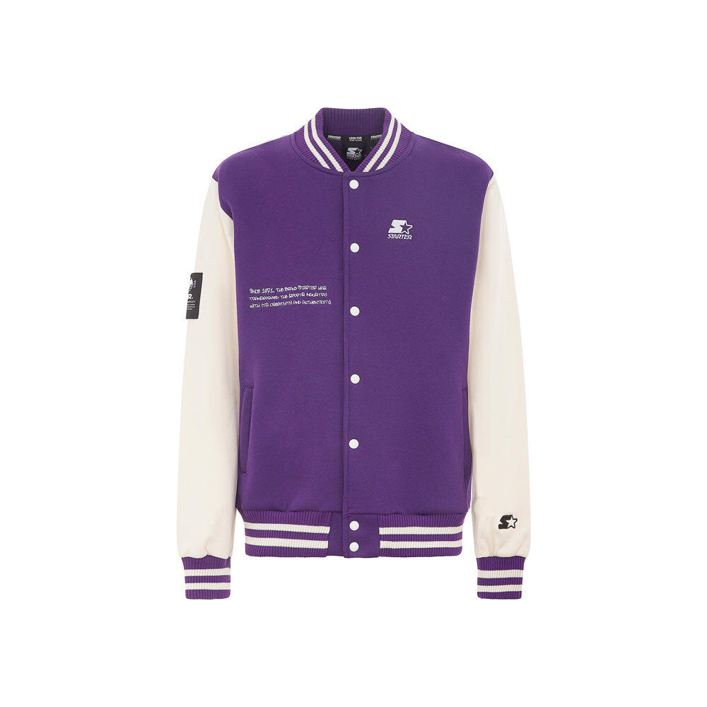 Varsity jacket "The hot game" VIOLA 1/5