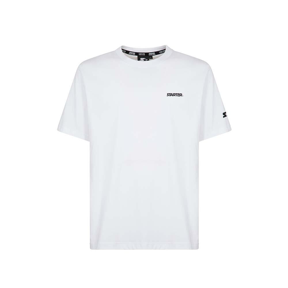 T-shirt Work Hard BIANCO 1/3