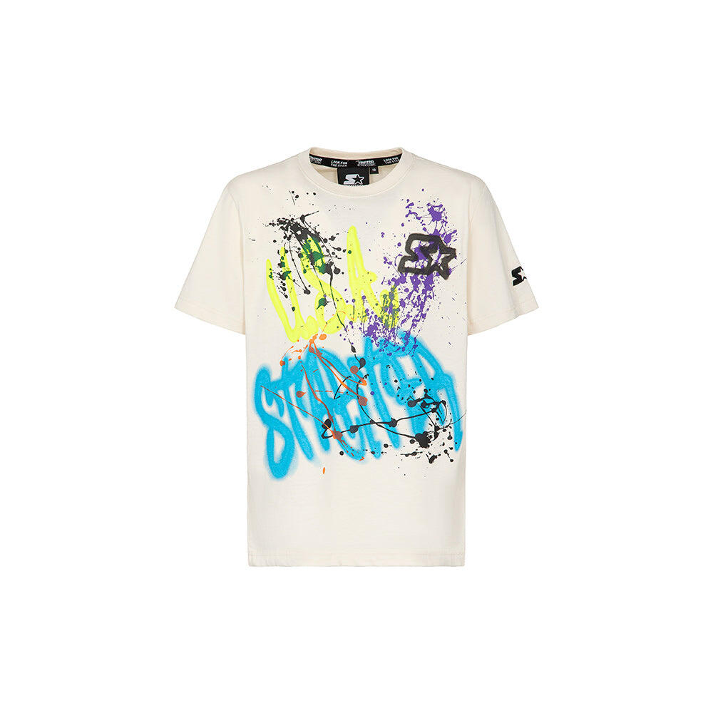 T-shirt NY SPRAY CREMA 1/2