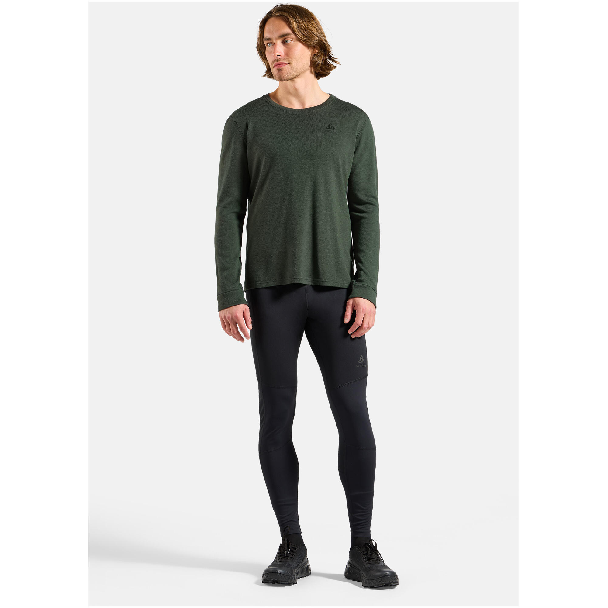Bielizna termoaktywna z długim rękawem Odlo BL TOP crew neck l/s MERINO 260 2/6
