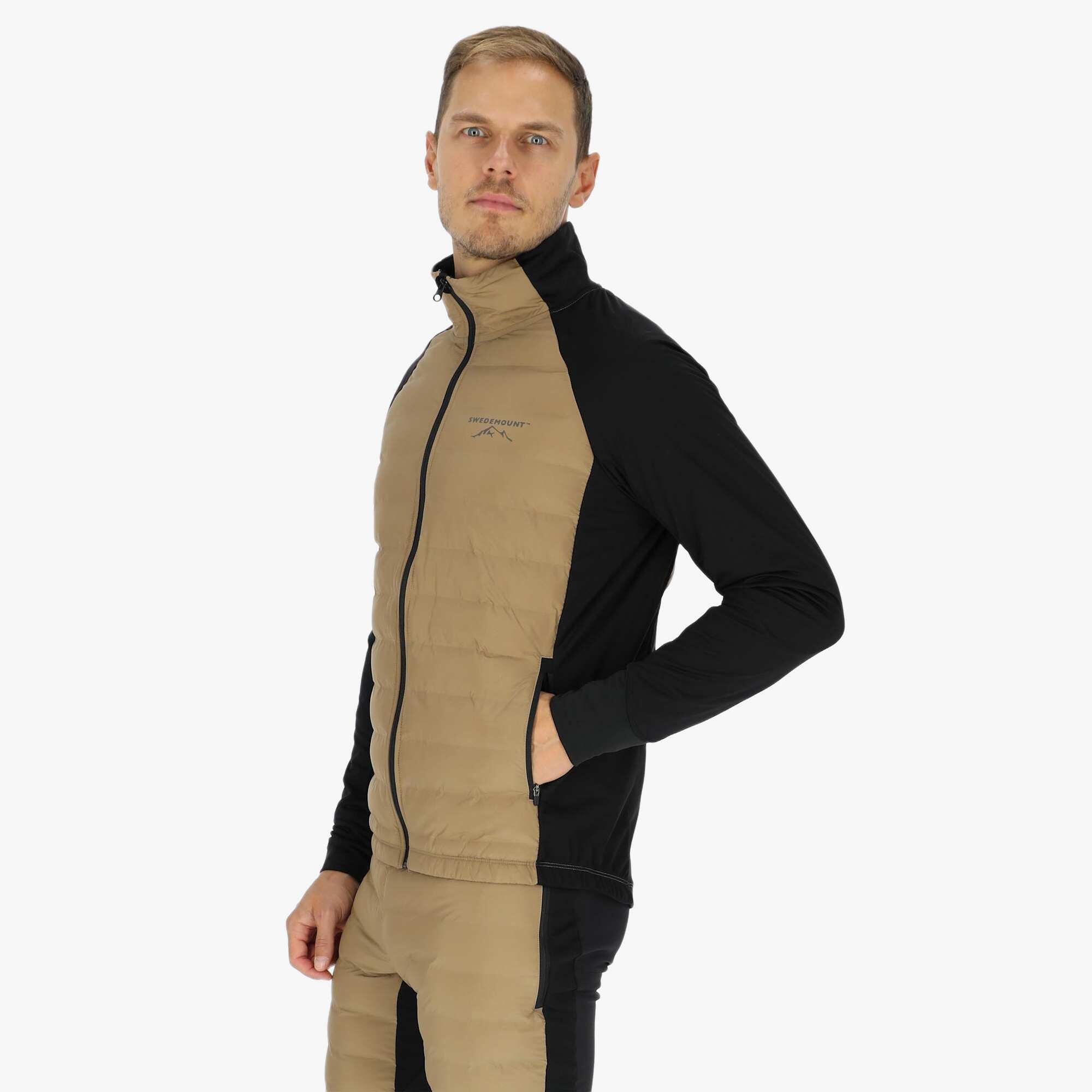 Men cross-country cc_ski_jacket water resistant breathable Nordic Hybrid Jacket 4/7