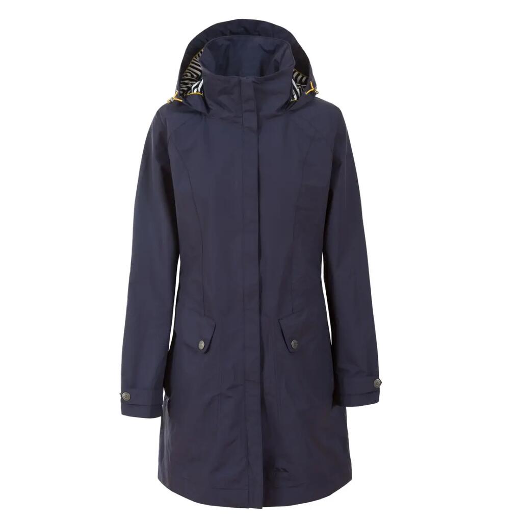 Womens Longer Length Breathable Waterproof Jacket - Rainy Day