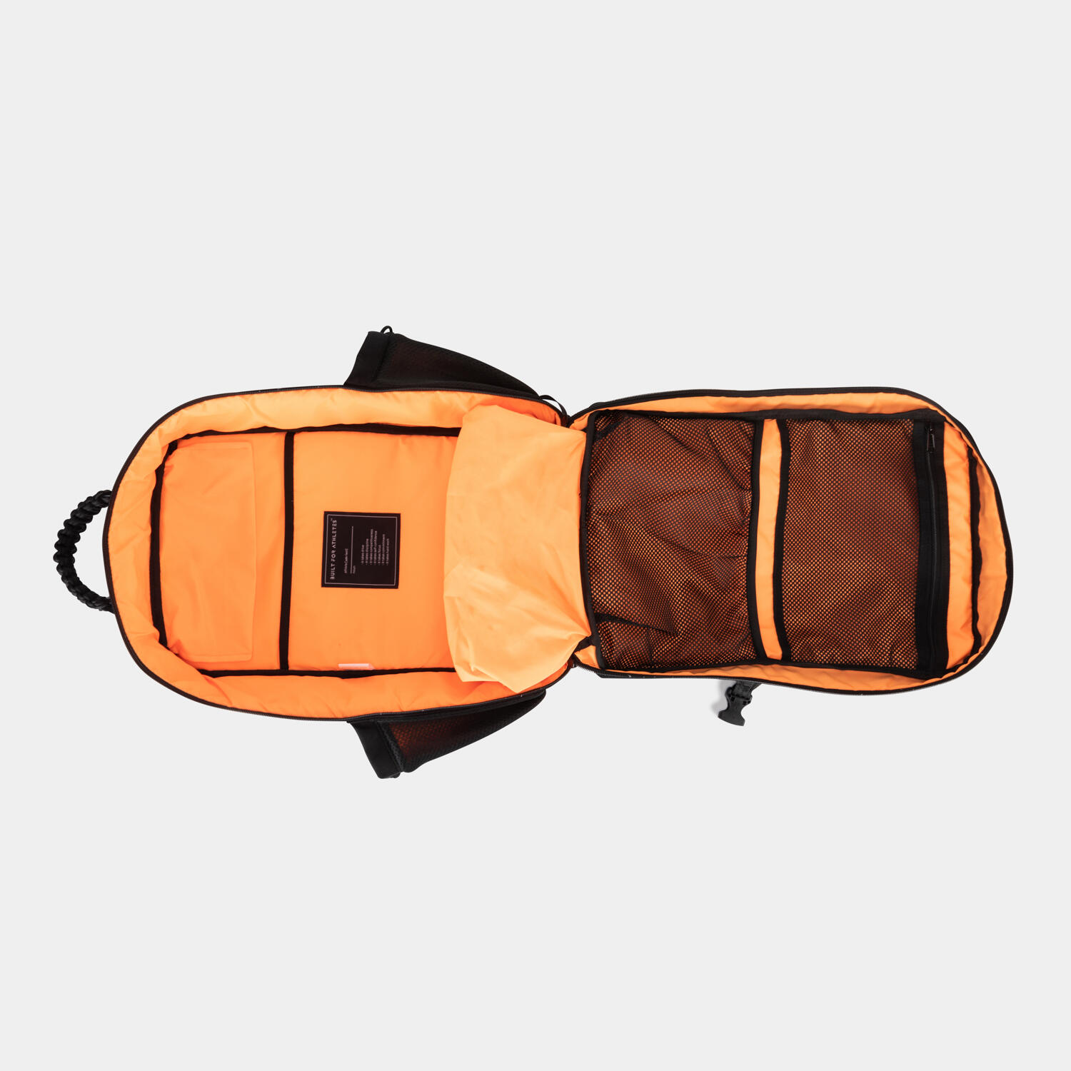 Built for Athletes Black Pro Series Backpack 45L 6/7