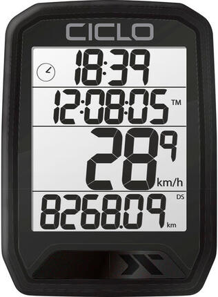 CICLOSPORT Protos 213 compteur vélo noir