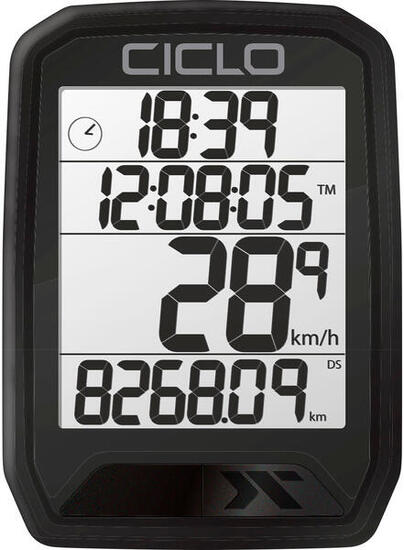 CICLOSPORT Protos 213 compteur vélo noir