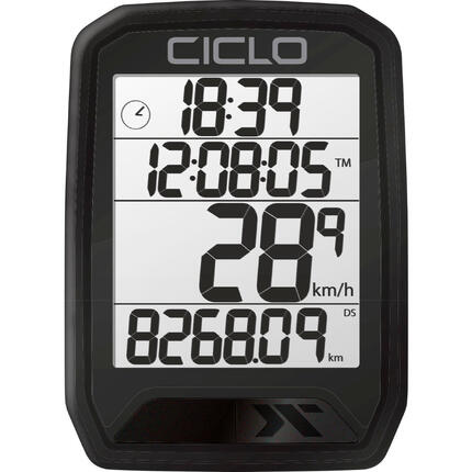 CICLOSPORT Protos 213 bezprzewodowy licznik rowerowy czarny