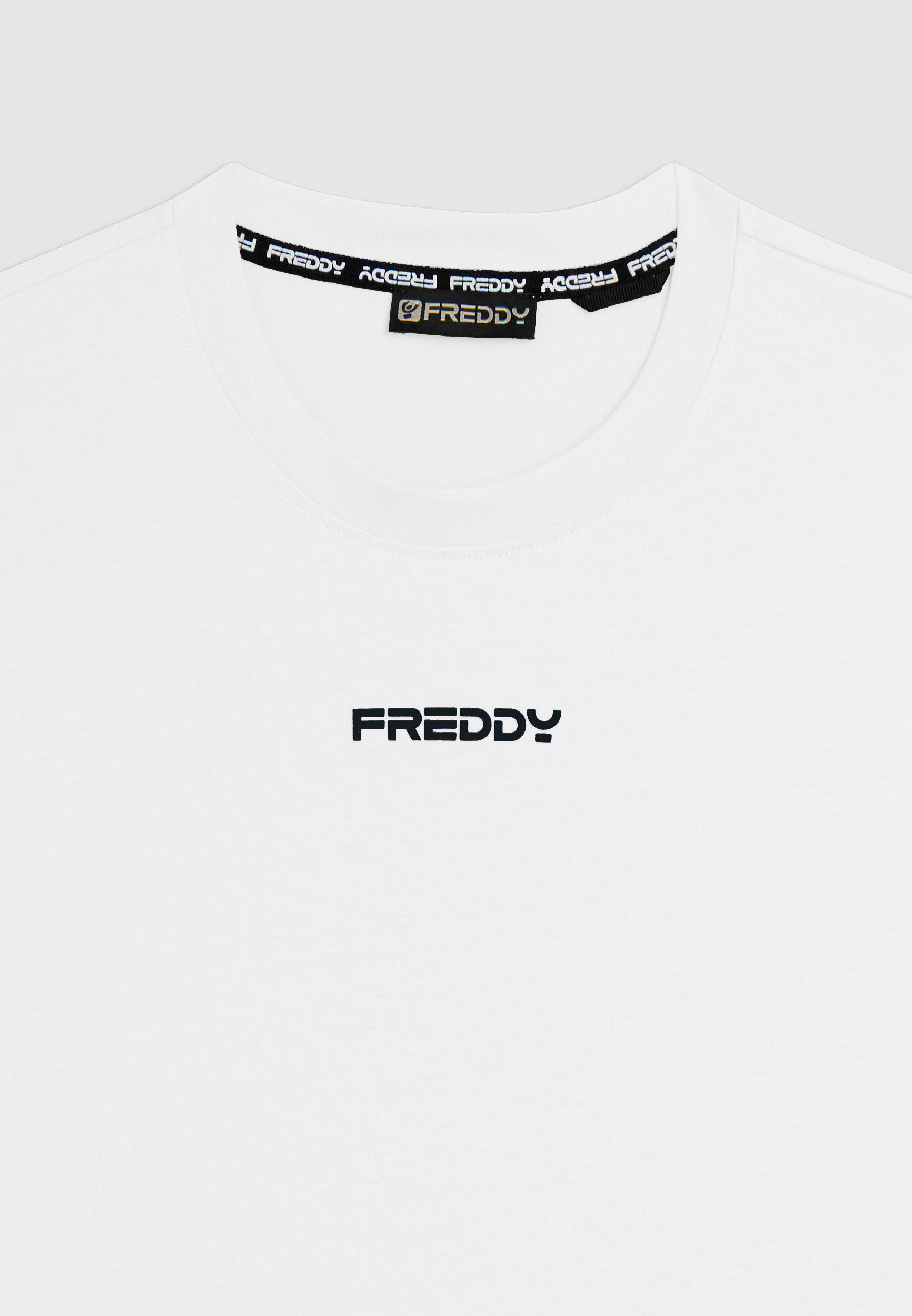 T-shirt en coton à manches courtes avec logo FREDDY 3/3
