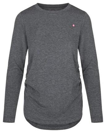 T-shirt femme Loap Baxana manches longues avec lurex Noir