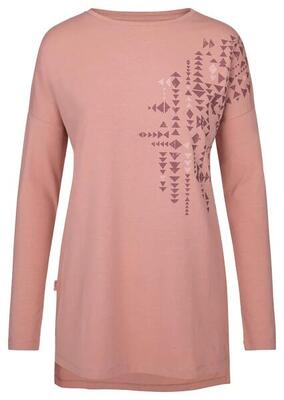 Dames t-shirt loap abvera roze