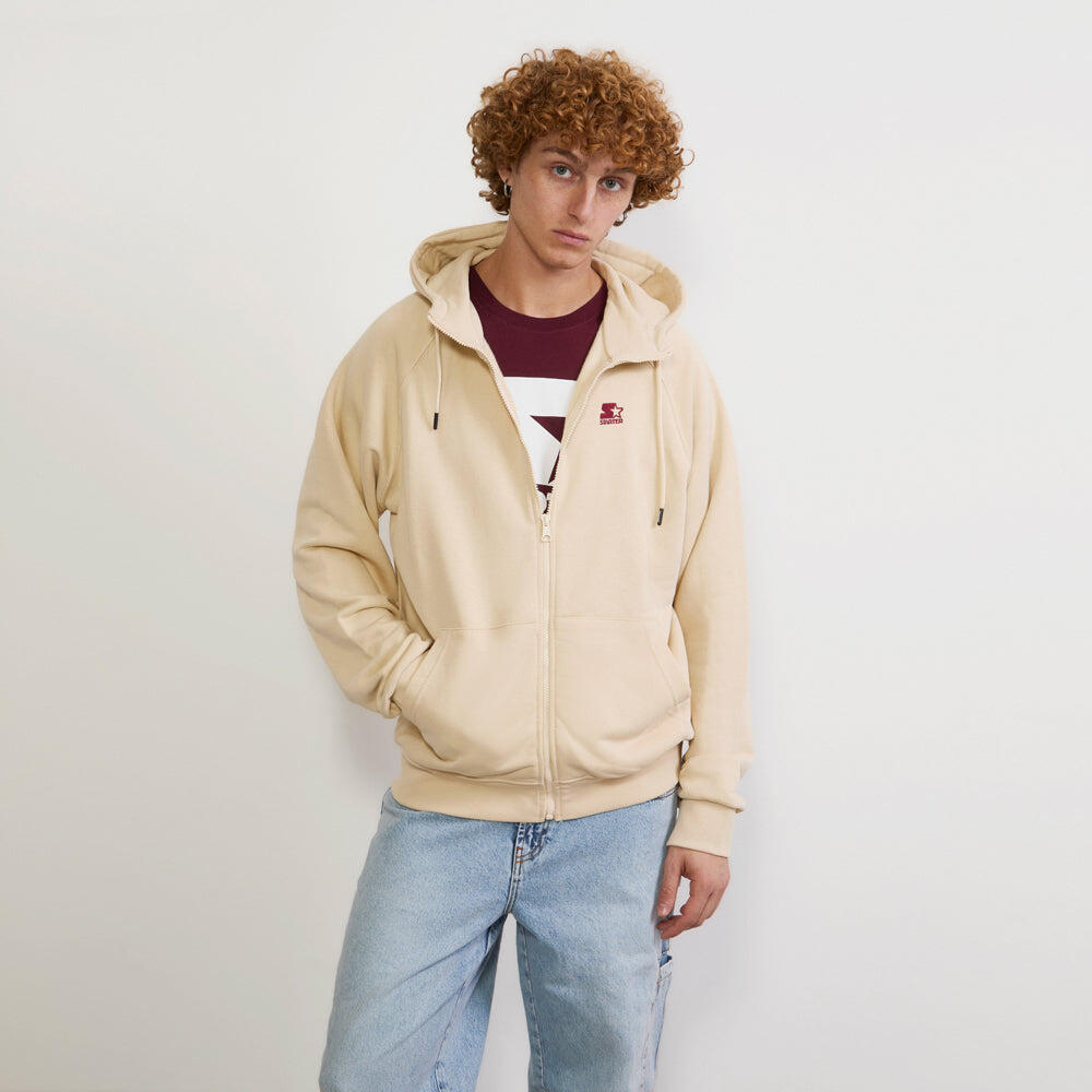 Felpa hoodie da uomo basic ricamata AVANA 5/5