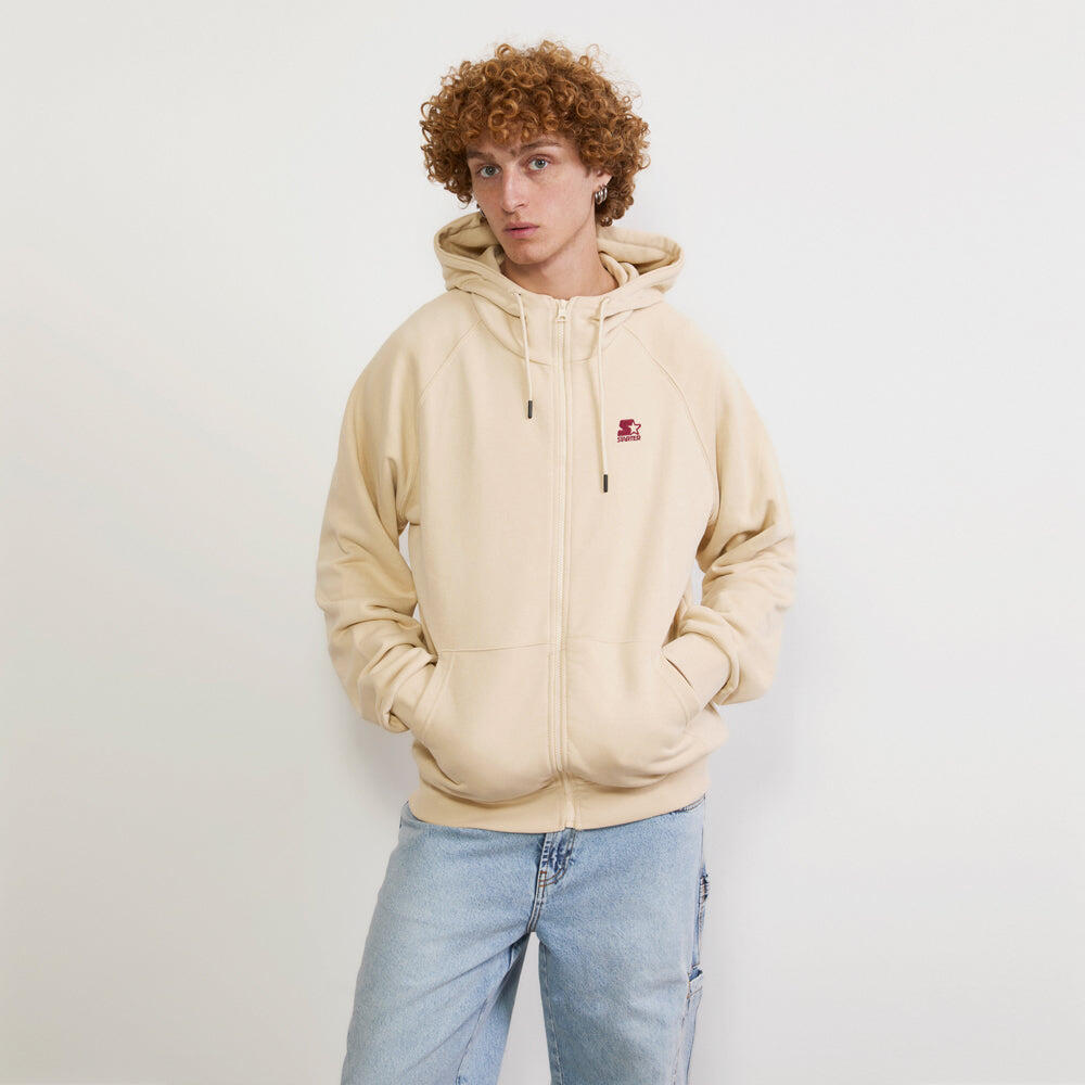 Felpa hoodie da uomo basic ricamata AVANA 4/5