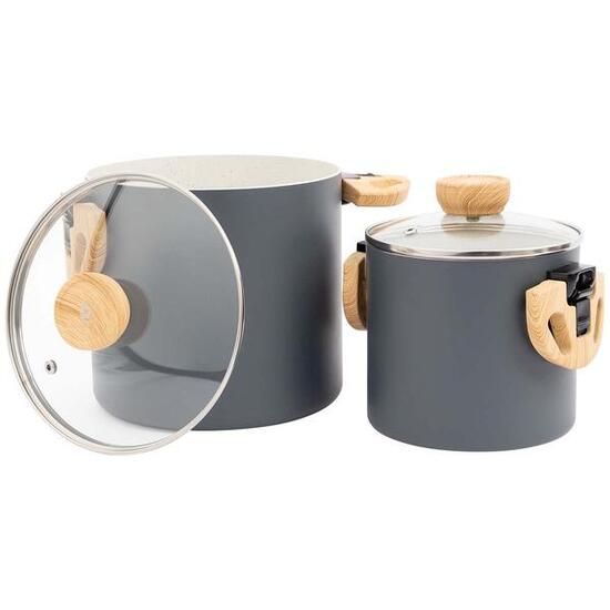 Bo-Camp - Topfset - Barbican - Aluminium - Induktion - 2-Teilig