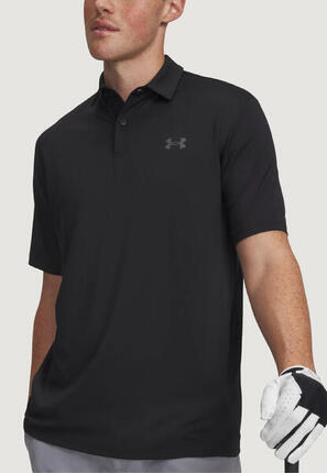 polo manches courtes UA MATCHPLAY POLO HOMME noir