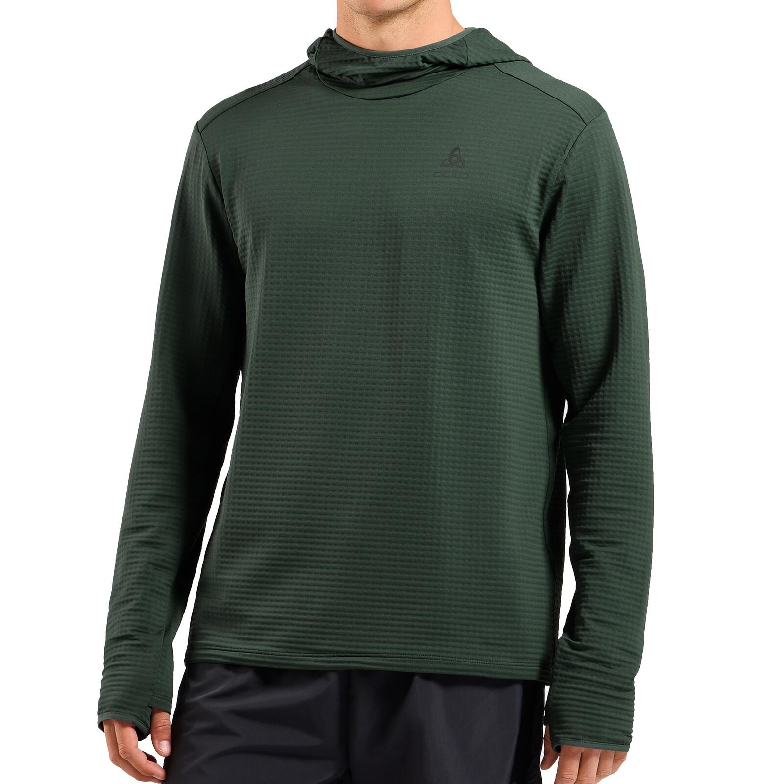 Laufhoodie feuchtigkeits- und wärmeregulierend Herren - Essential Thermal Hoody 3/6