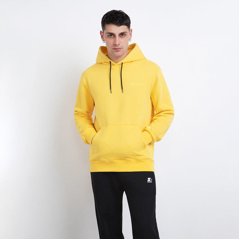 Hoodie Gialla Street Basketball con Logo New York 4/6