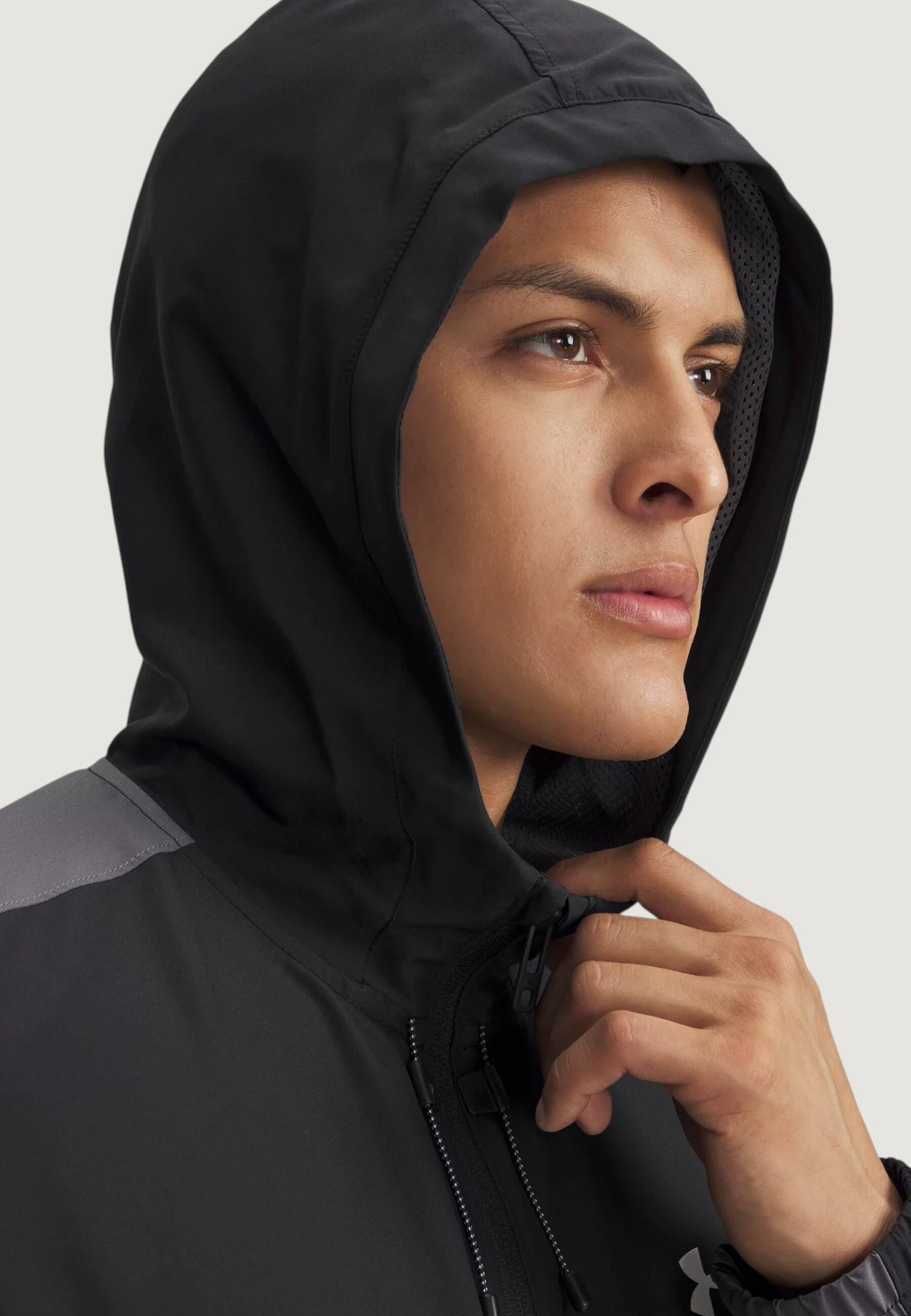 veste UA TECH SPORT WOVEN JKT HOMME noir 4/4