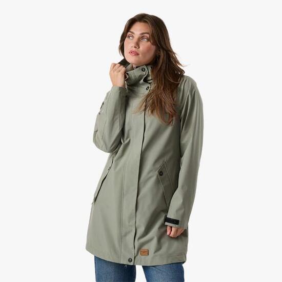 Veste randonnée femme imperméable coupe-vent Sarek 2.0
