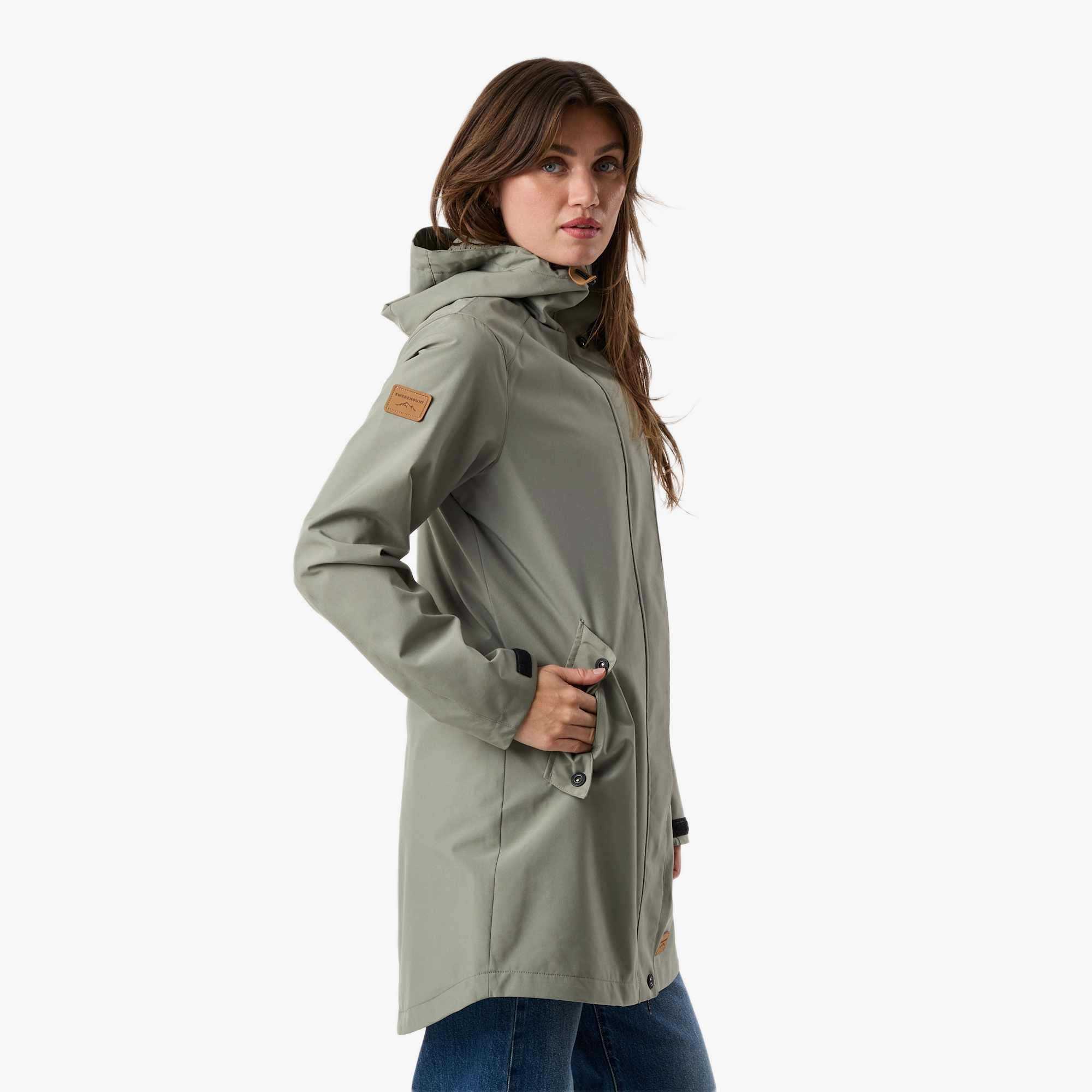 Cappotto da donna impermeabile Sarek Coat 2.0 4/8