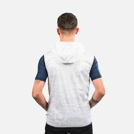 Vesta softshell TeamRomania20 Alb