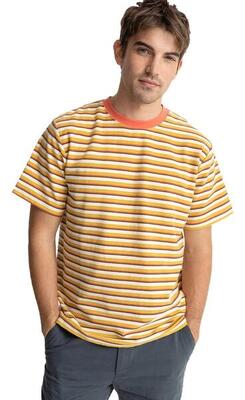 Vintage stripe - s/s t-shirt heren