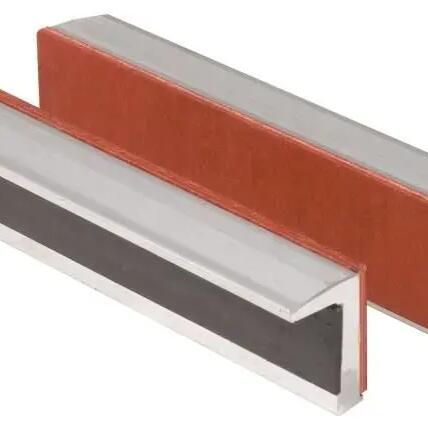 KS TOOLS protective vice jaws, rubber insert, 100 mm