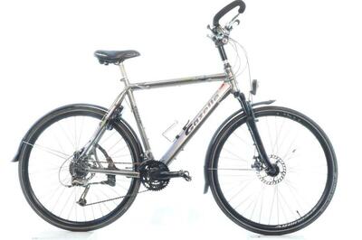 Gazelle puerto herenfiets 57 cm, metal/grijs