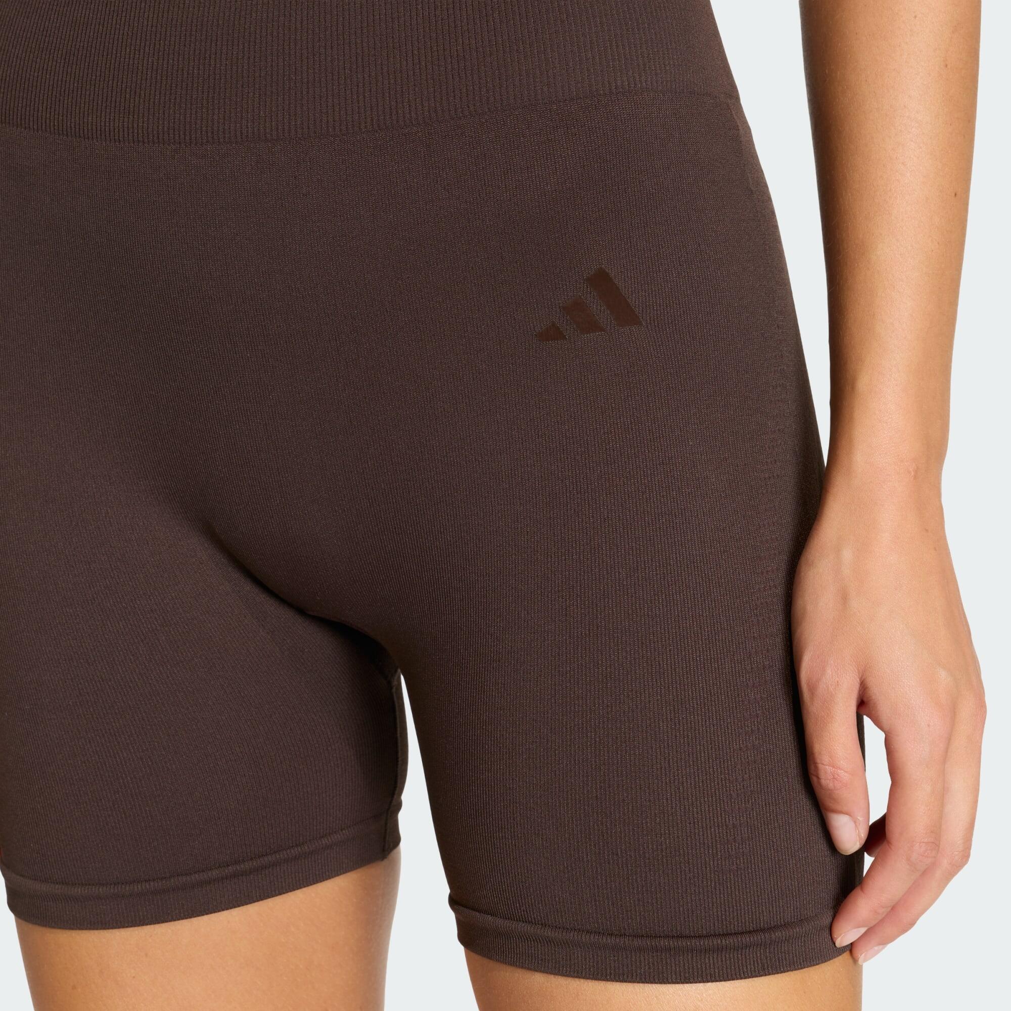 Workout Essentials leggings, gestrickt, 10 cm 4/5