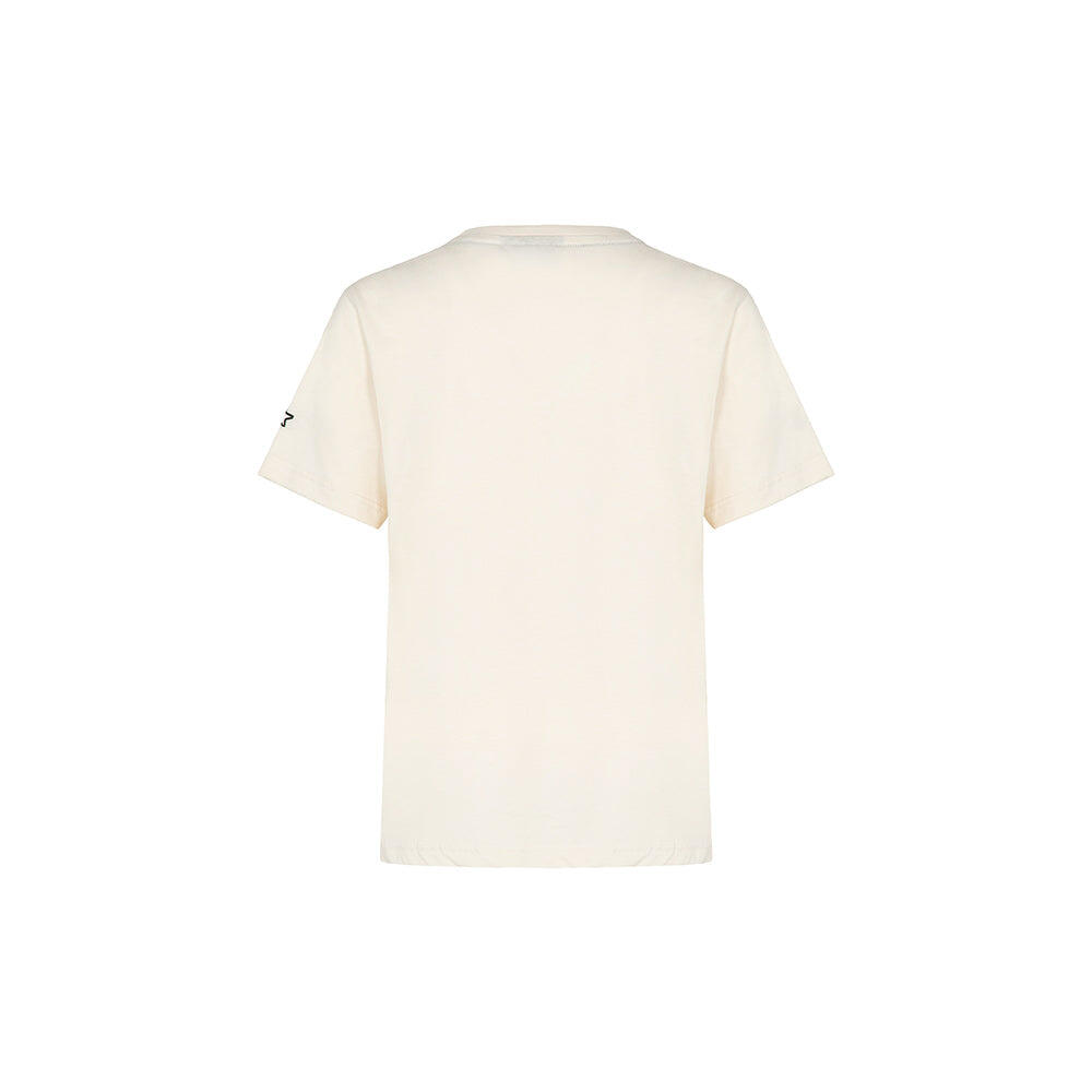 T-shirt con stampa Iconic CREMA 2/2