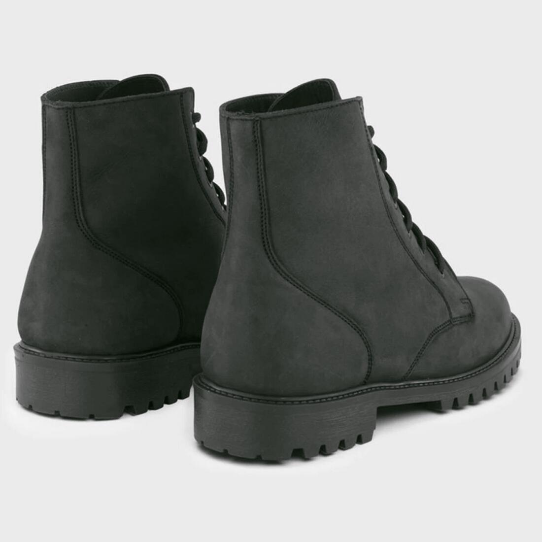 Dechase Botas Mujer Piel Natural Keff Oil Nubuck Negro 3/5