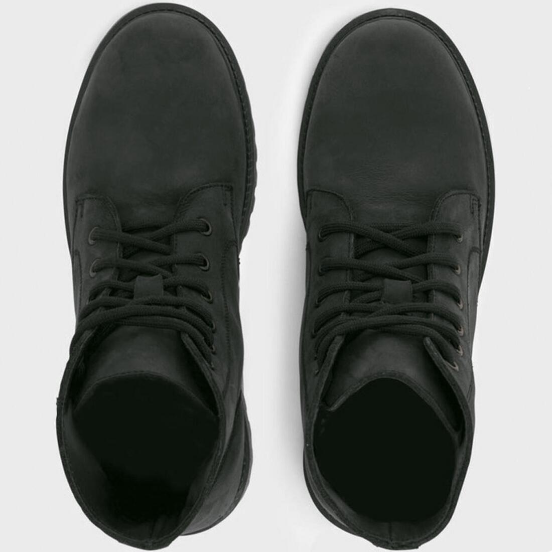 Dechase Botas Mujer Piel Natural Keff Oil Nubuck Negro 4/5