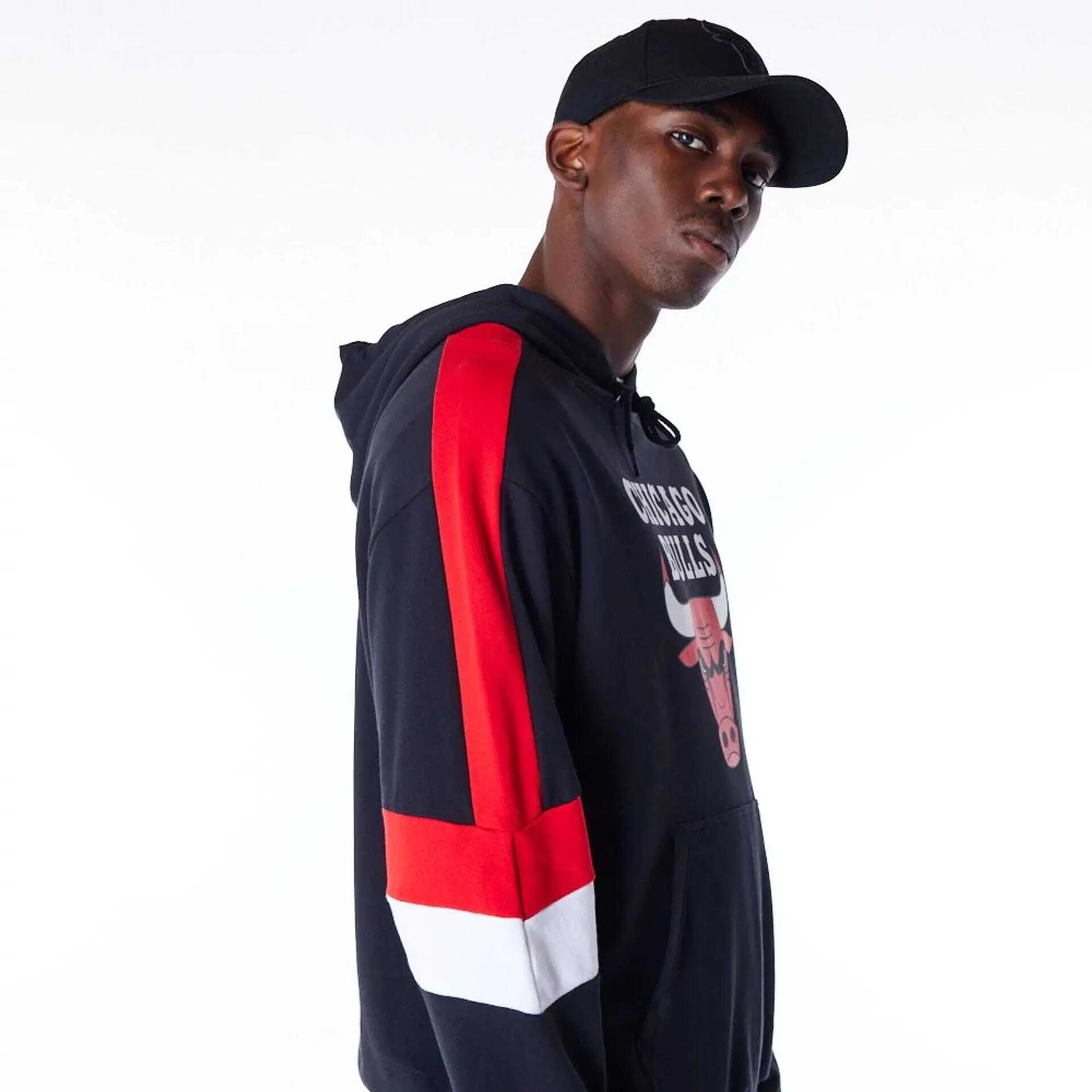 Sweatshirt à capuche oversize Chicago Bulls Colour Block 6/7