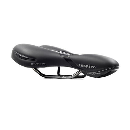 Selles Vélo Respiro Stracciatella - Moderate - Black