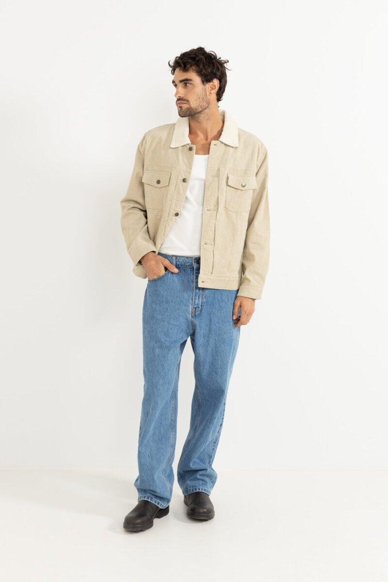 Camionero de cordón forrado de franela - Chaqueta Hombre 4/5