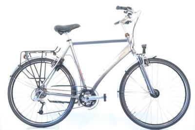 Batavus weekend stadsfiets, metalen grijs - tweedehands