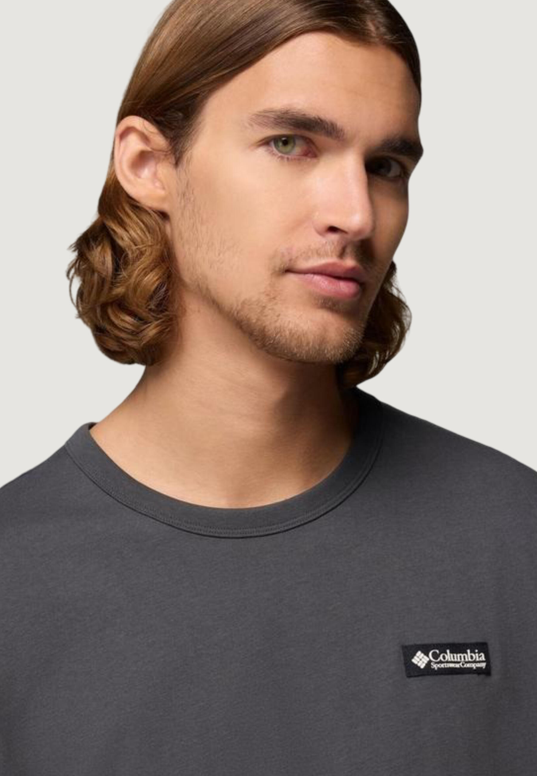 T-shirt maniche corte Uomo CSC™ Heavyweight Iconic Tee Grigio Scuro 2/5