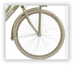 Roue Avant Batavus 24" jante Pick-up silverblond mat