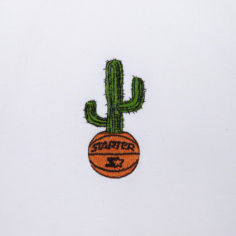 T-shirt cactus BIANCO 2/3