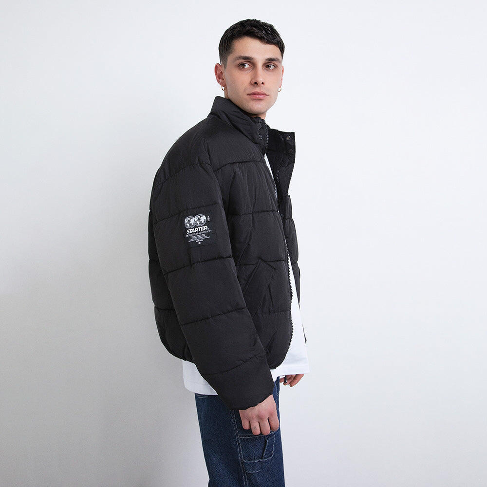 Giubbotto bomber imbottito pesante Nero 5/6
