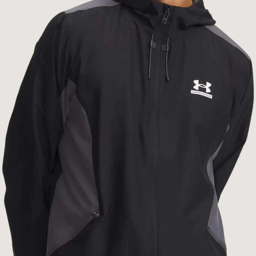 МЪЖКА якета UA TECH SPORT WOVEN JKT ЧЕРНО