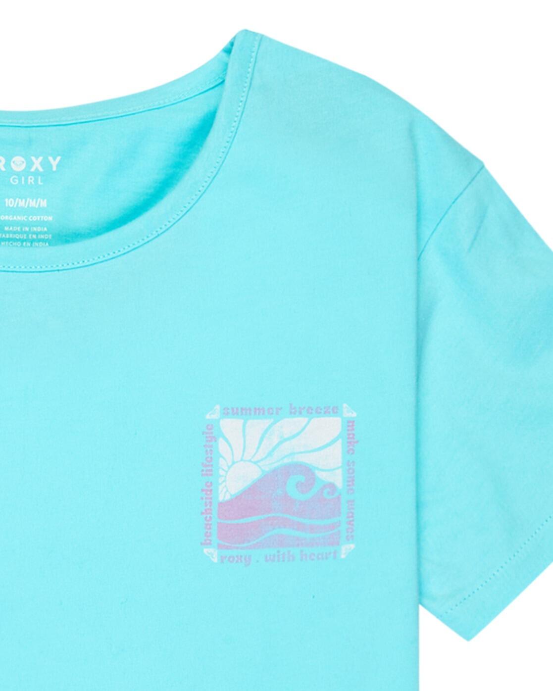 Maglia a maniche corte Roxy modello ERGZT04153-BZG0 per unisex ragazzi 3/3