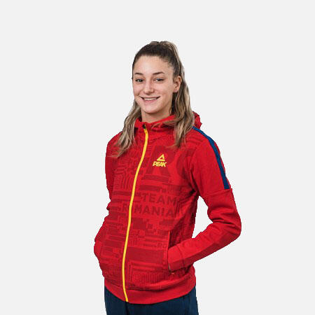 Trening Travel TeamRomania20 rosu/navy feminin