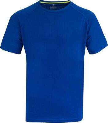 T-shirt sportiva maglione uomo blu cobalto 2xl