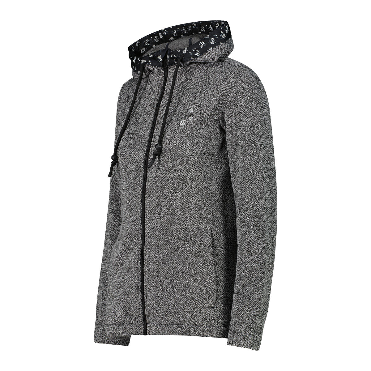 Veste à capuche technique tricotée femme CMP 3/5