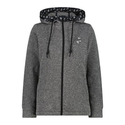 Veste à capuche technique tricotée femme CMP