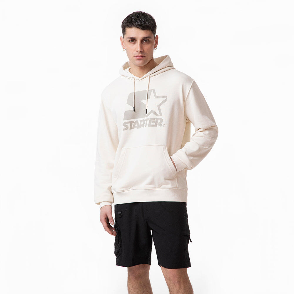 Felpa con cappuccio Iconic CREMA 4/6
