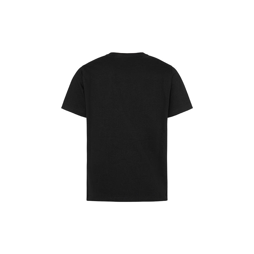 T-shirt basic etichetta NERO 3/3